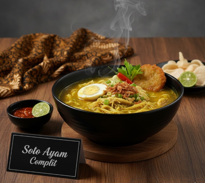 Soto Ayam Komplit