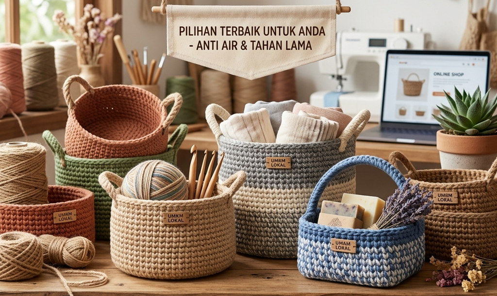 Keranjang Rajut